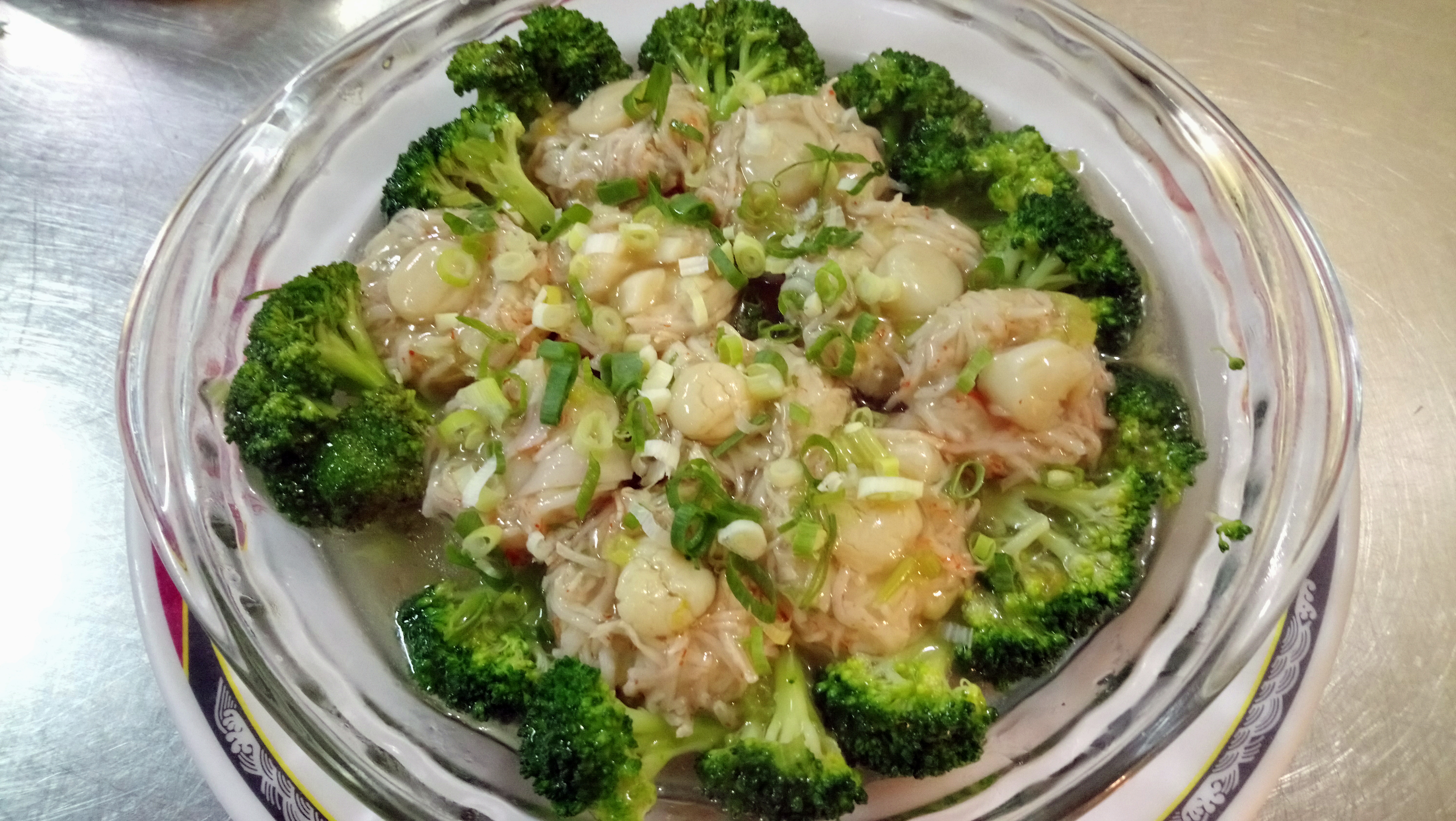 林邊大福樂海鮮餐廳-干貝蟹絲