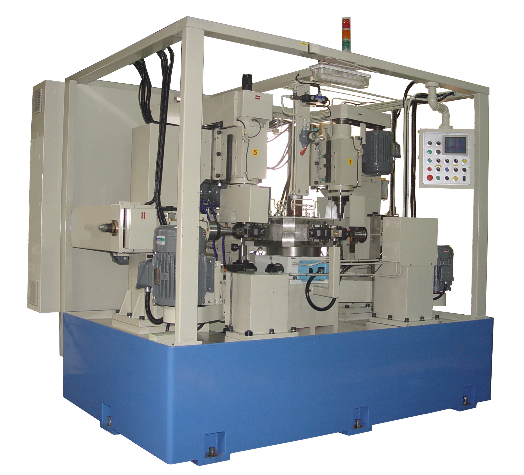 CM-4307轉盤式四工位七軸專用機