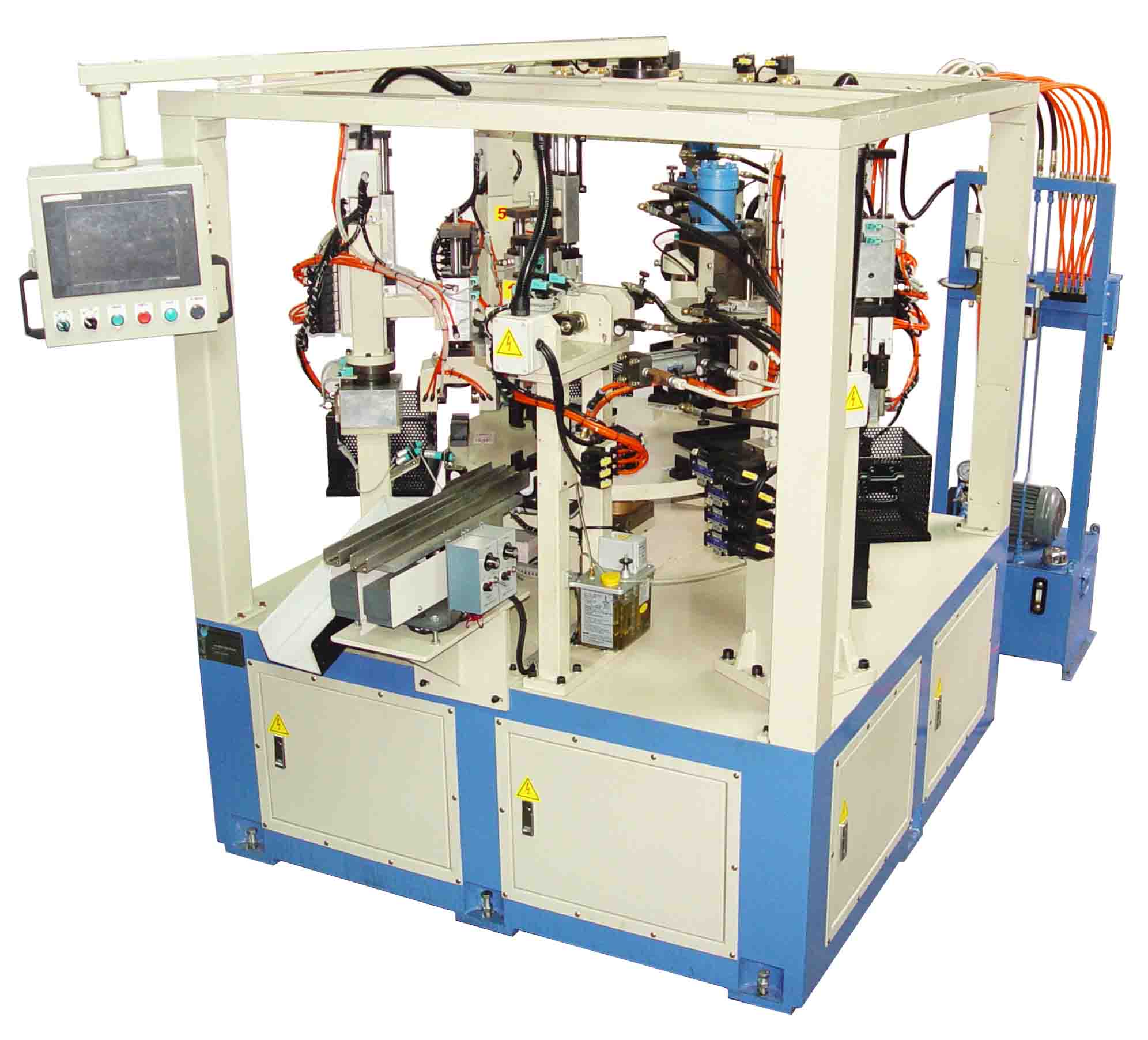 CM-6109轉盤式六工位九軸專用機