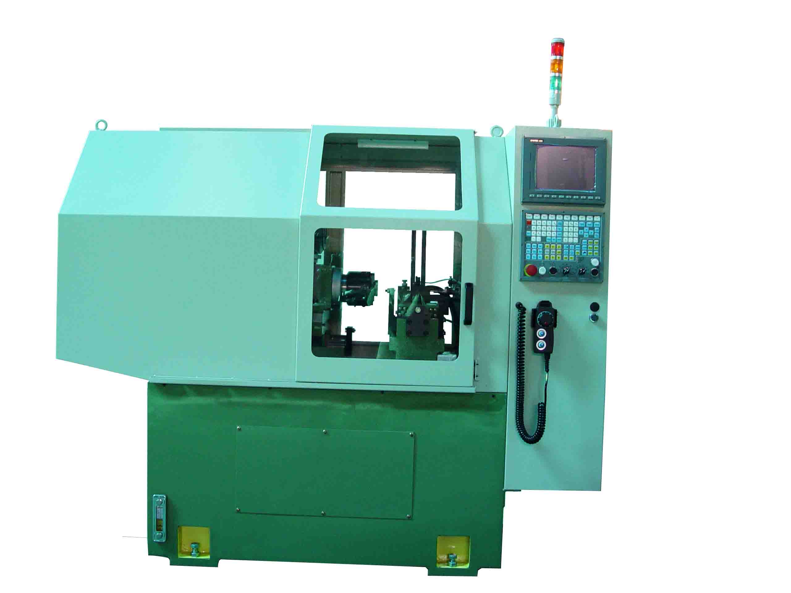 CM-173數控鎖匙前端齒形車削機