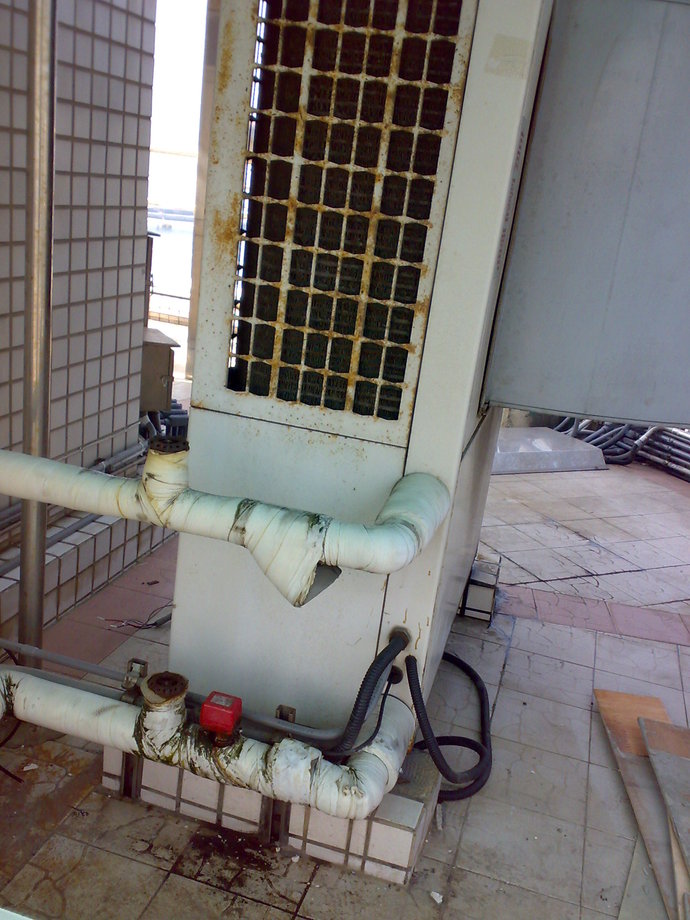 冷氣式冰水機安裝