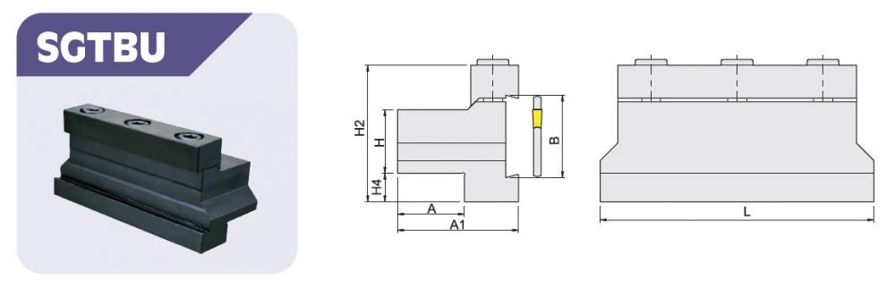 SGTBU切斷刀板座