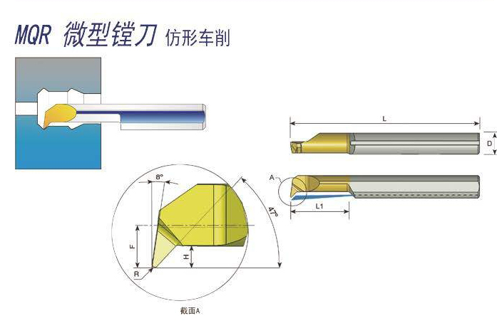 MQR型小徑鎢鋼刀柄