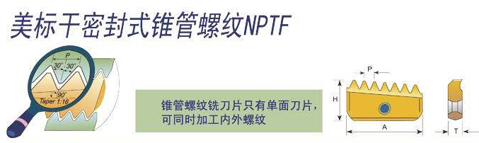 美標幹封式錐管螺紋NPTF