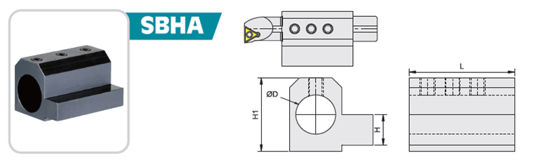 SBHA內徑車刀輔助刀座&amp;套筒
