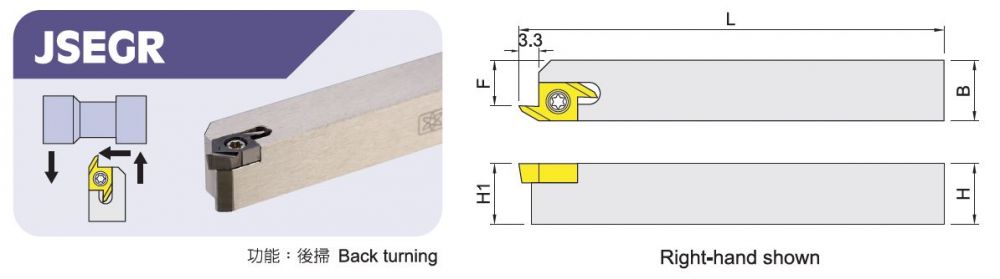 JSEGR走心式刀具