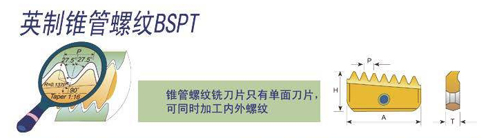 英制錐管螺紋BSPT