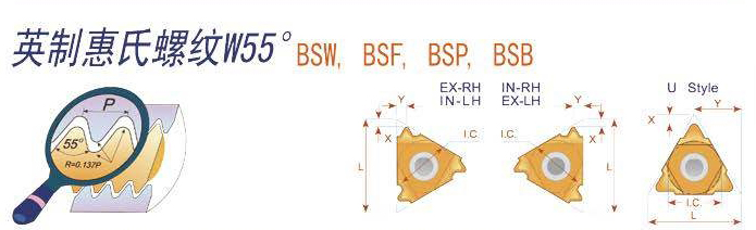 惠氏螺紋W55&deg;