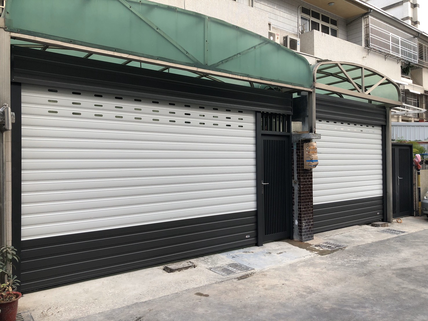 鐵捲門、大小門
