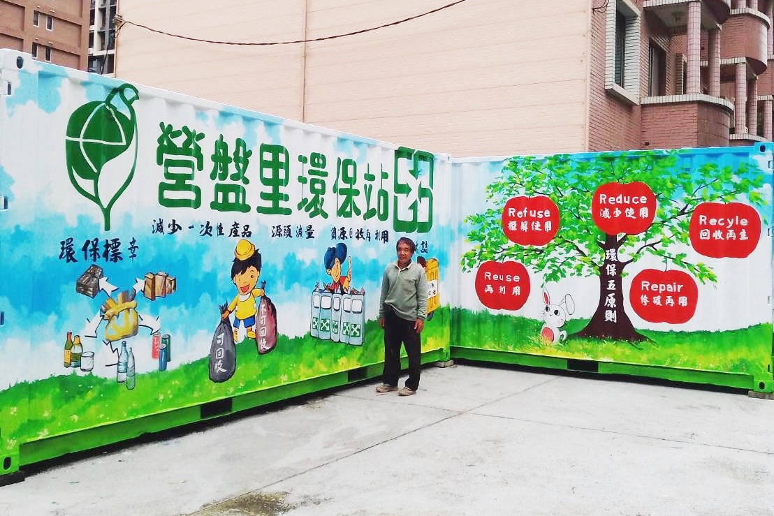 老獅外牆彩繪廣告