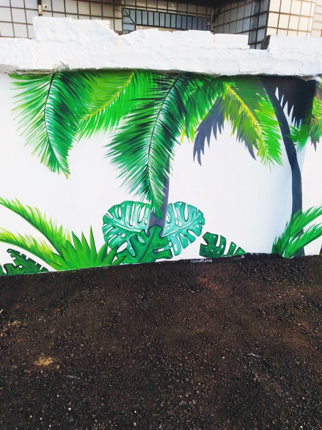 老獅手工外牆彩繪