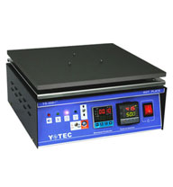 電動三頂針PID控制加熱板【類陶瓷面版】YS-200S+