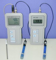微電腦攜帶型酸鹼度氧化還原電位計HTC-200