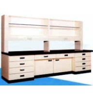 PFS型靠邊實驗桌(含藥品架)