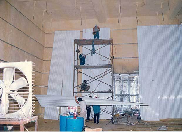 PU保冷隔熱發泡工程