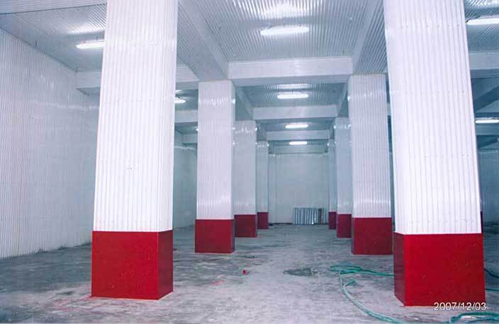 R.C建築、PU現場保溫工程