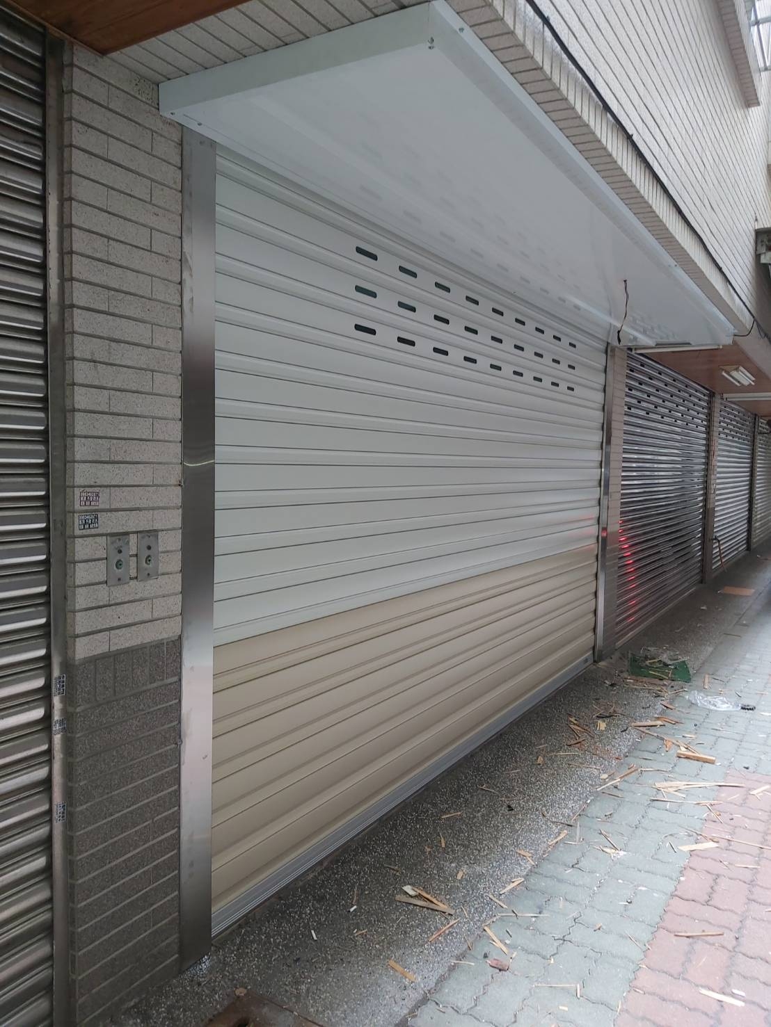 鋁合金T1自動捲門改裝