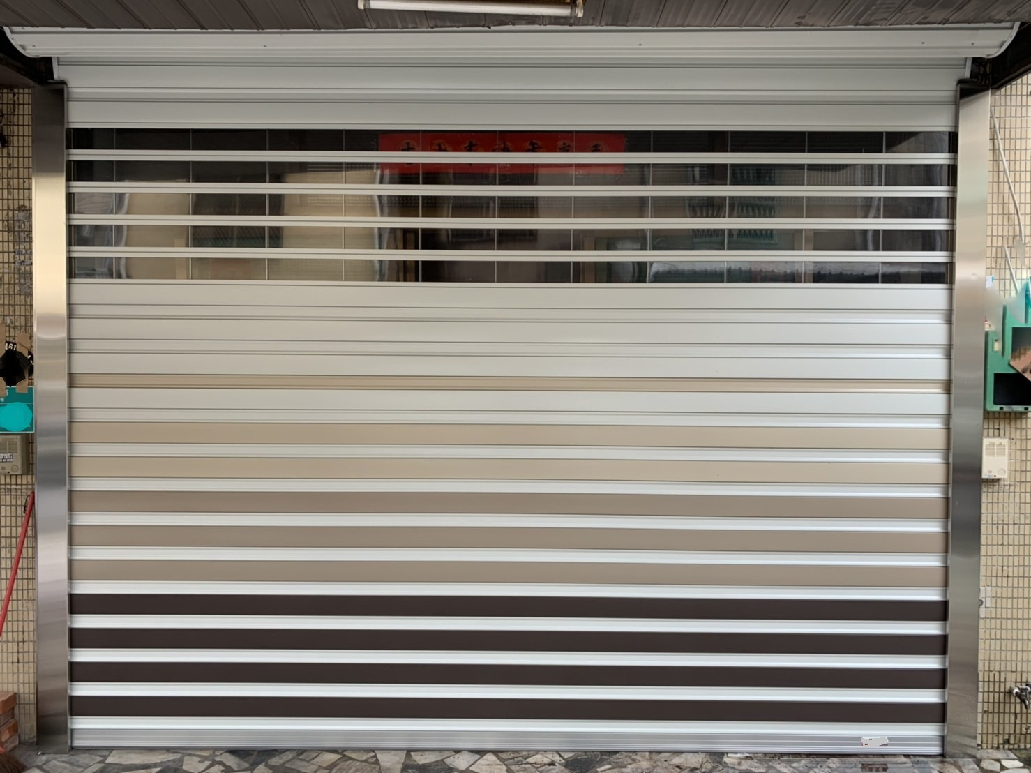 鋁合金T1電動捲門