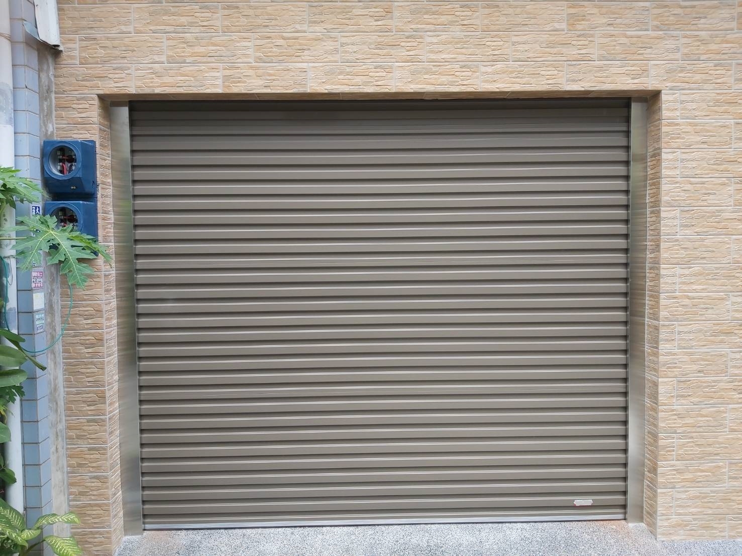 鍍鋁鋅快速捲門11