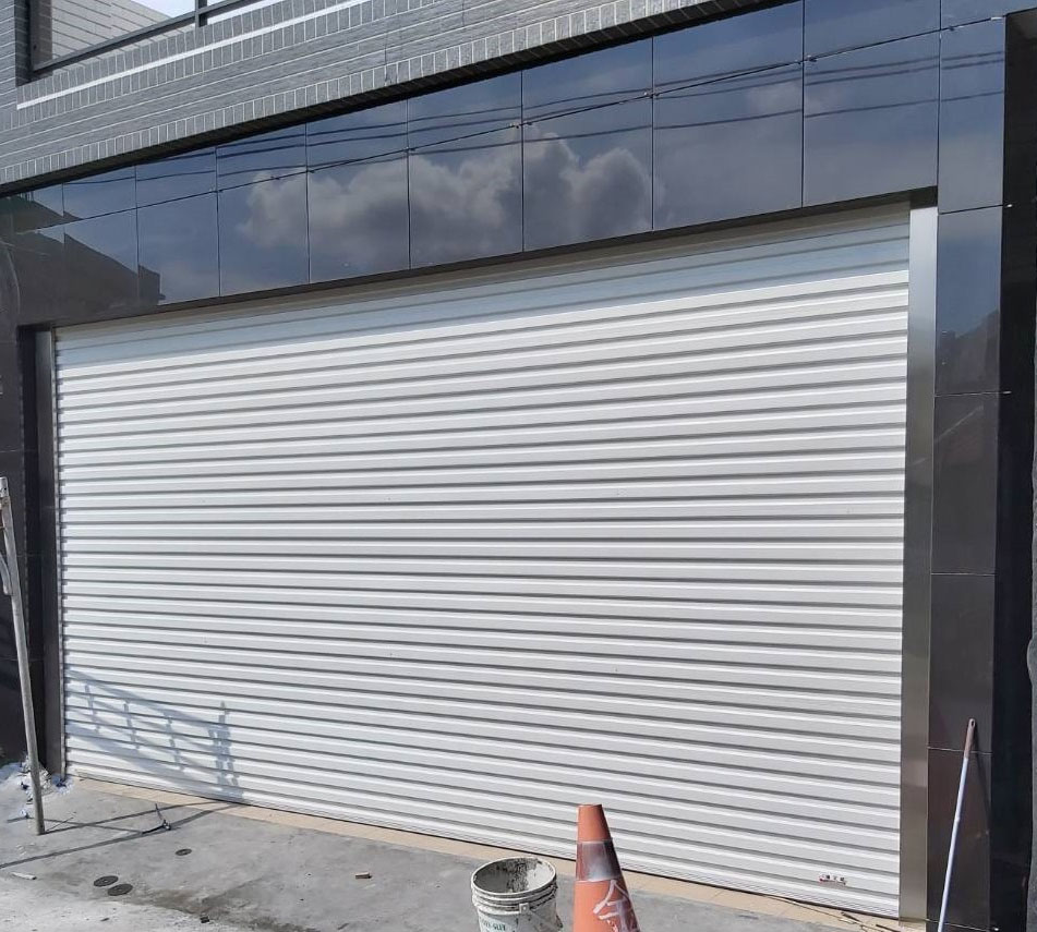 鍍鋁鋅電動捲門