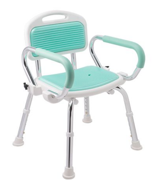 三樂事扶手收折式軟墊洗澡椅