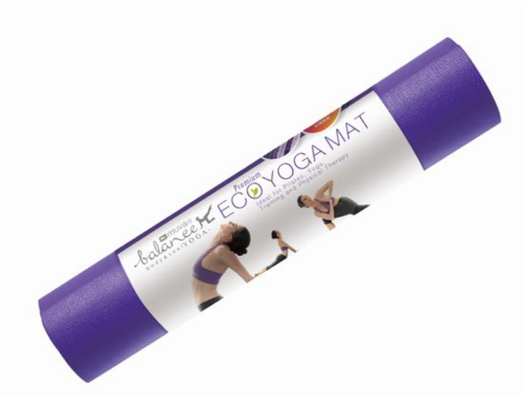 高密度PER防滑瑜珈墊(優雅紫)