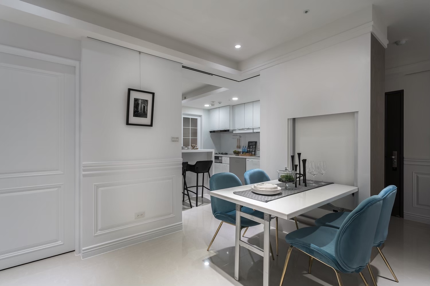 餐廳廚房室內設計2