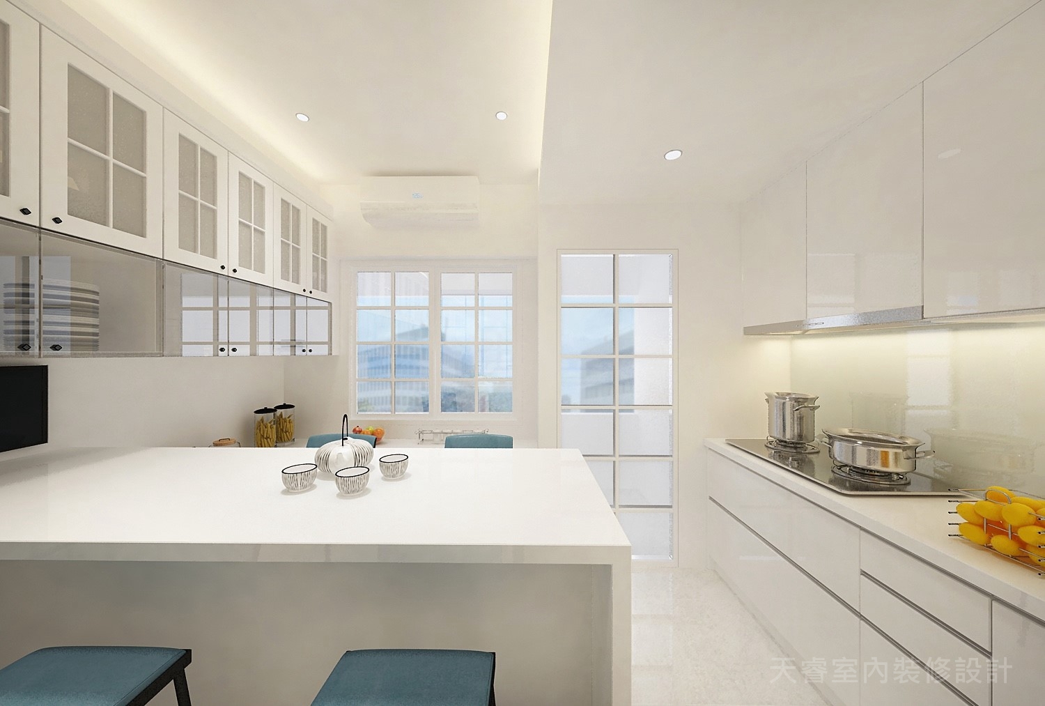 3D擬真圖-餐廳室內設計