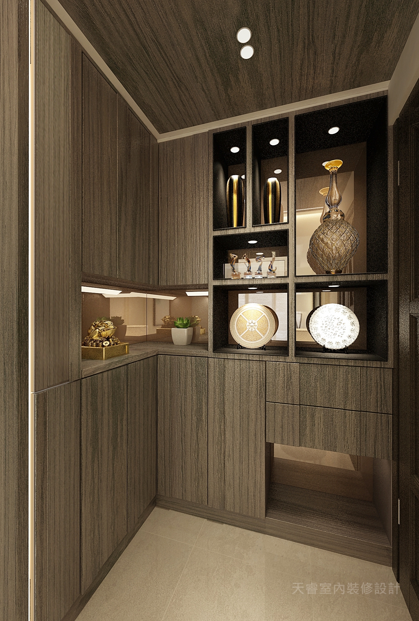 3D擬真圖-玄關設計