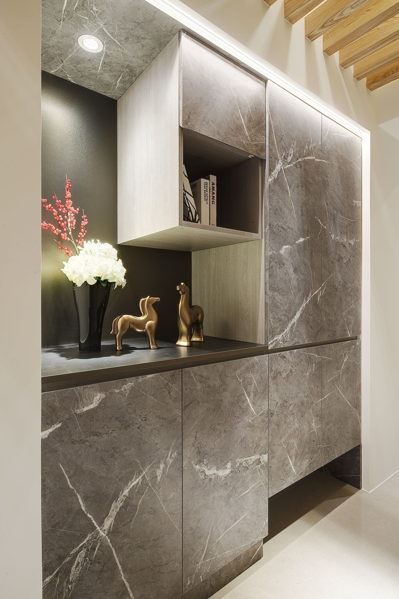 廊道櫃體陳列設計