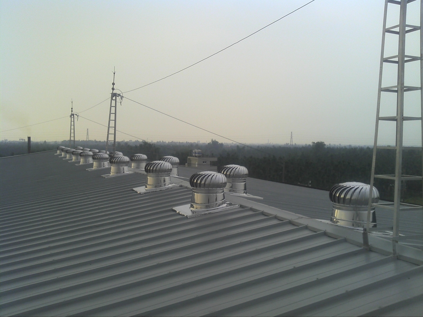 屋頂避雷針通風氣