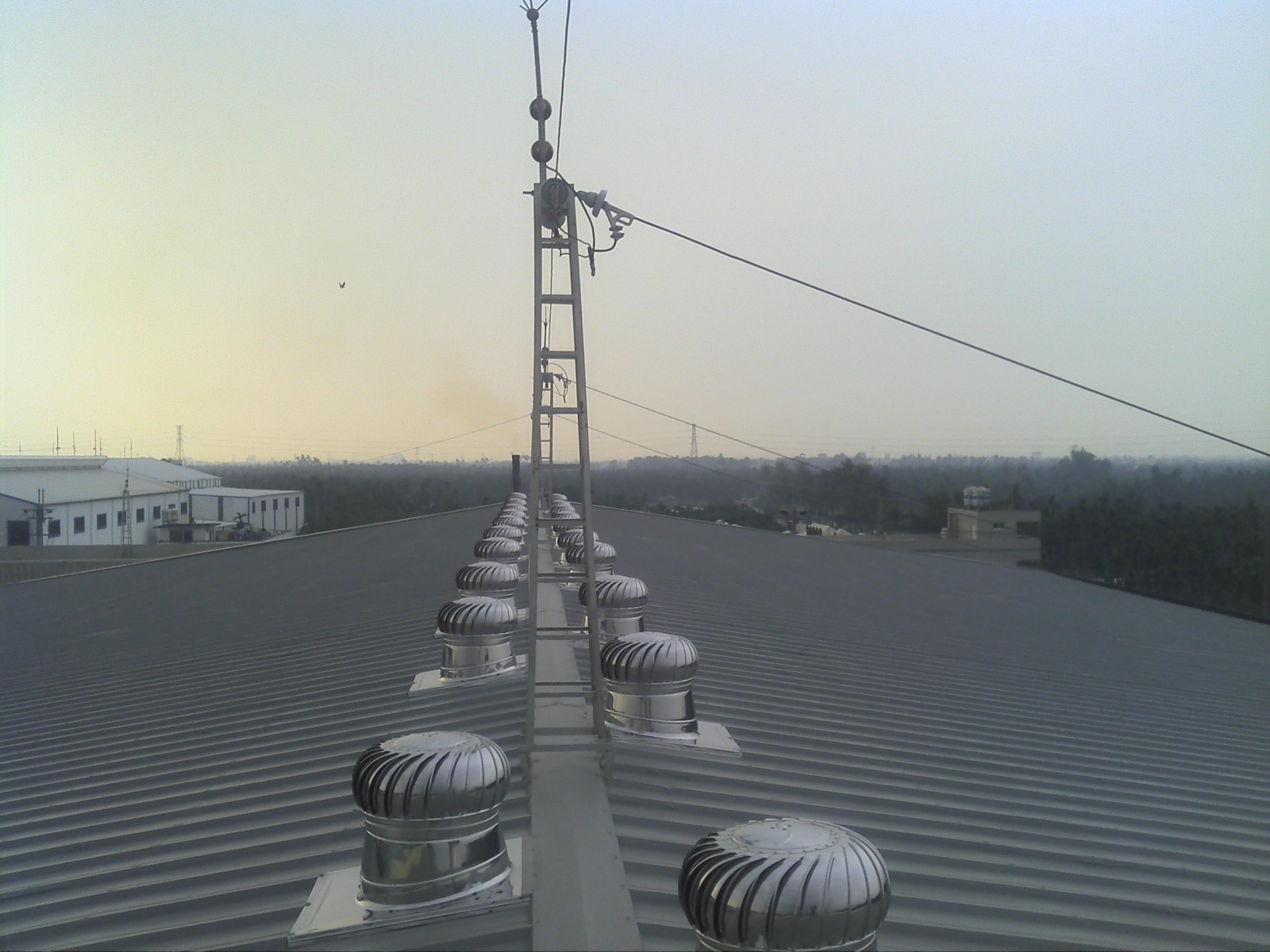 屋頂避雷針通風氣