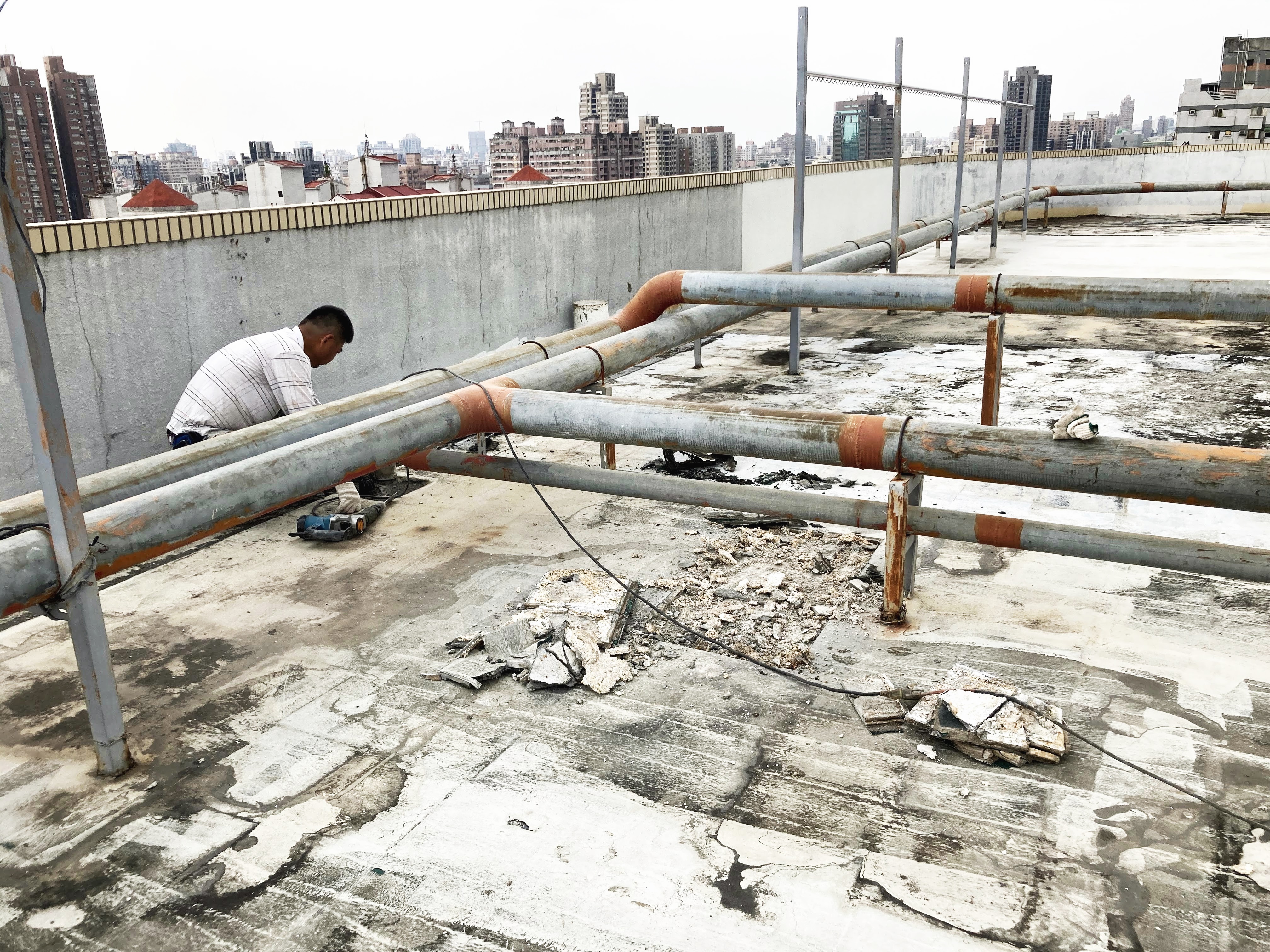 屋頂防水隔熱工程