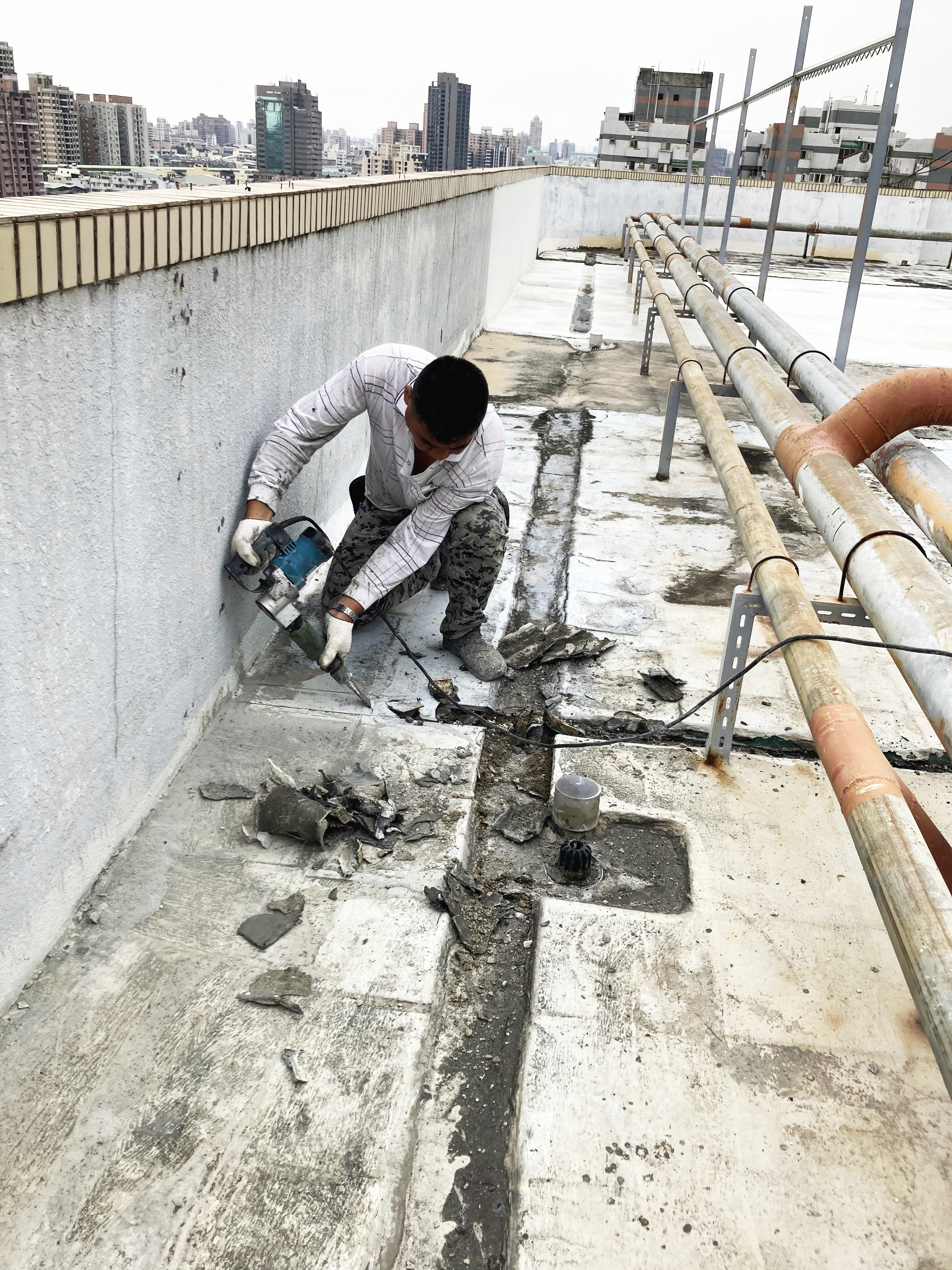 屋頂防水隔熱工程