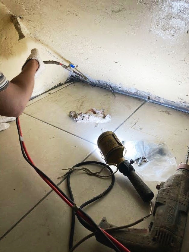 地下室高壓灌注打針防水工程