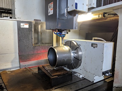 CNC立式+四軸加工機