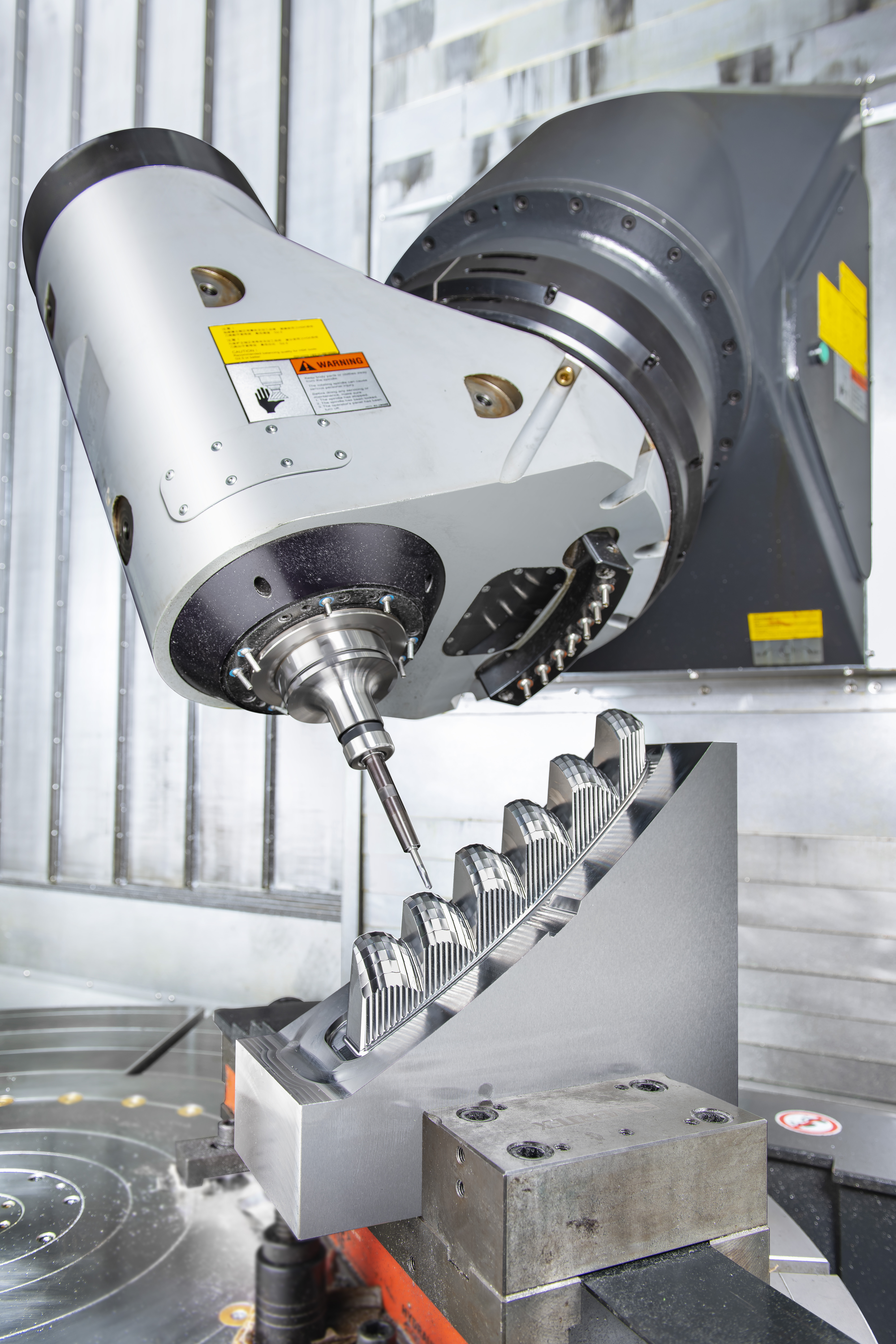 CNC立臥五軸銑車複合加工機-1