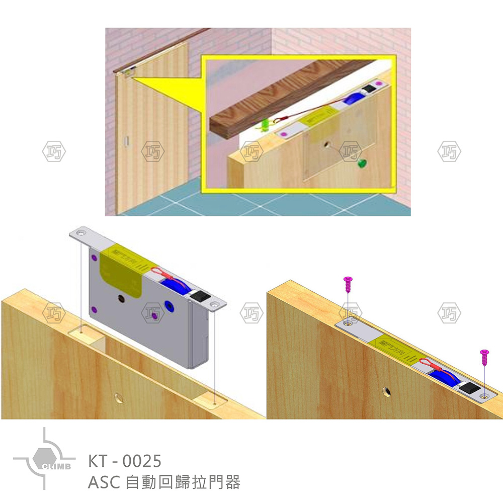 12-1ASC自動回歸拉門器