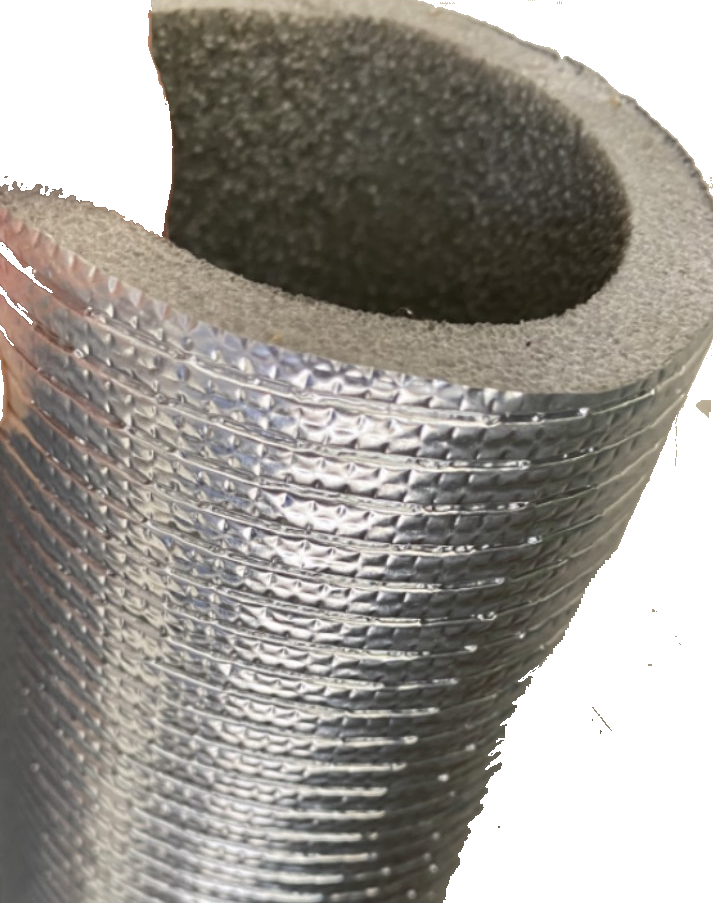 鋁箔壓級保溫管材