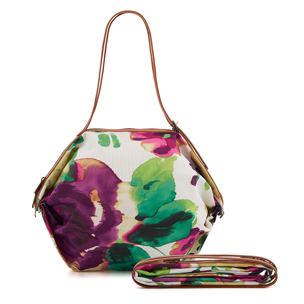 經典款-水彩花卉紫-規格：S