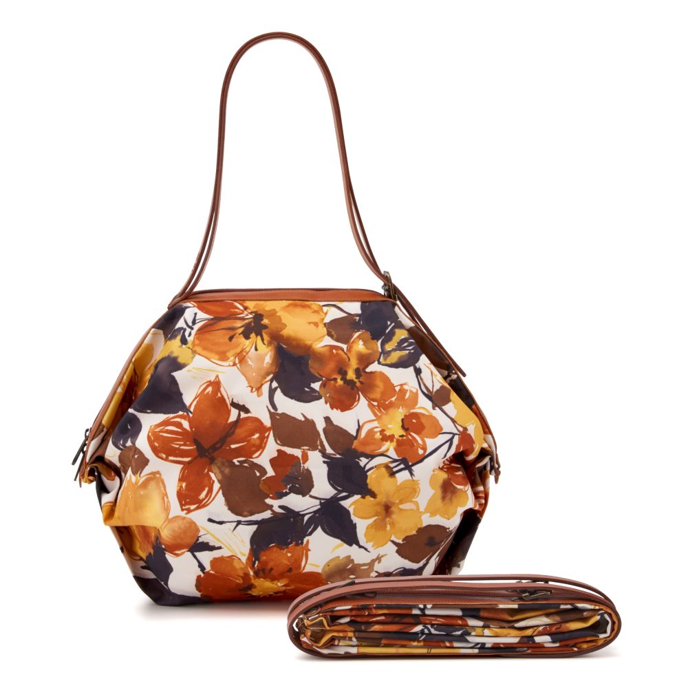 經典款-花卉棕-規格：Ｍ