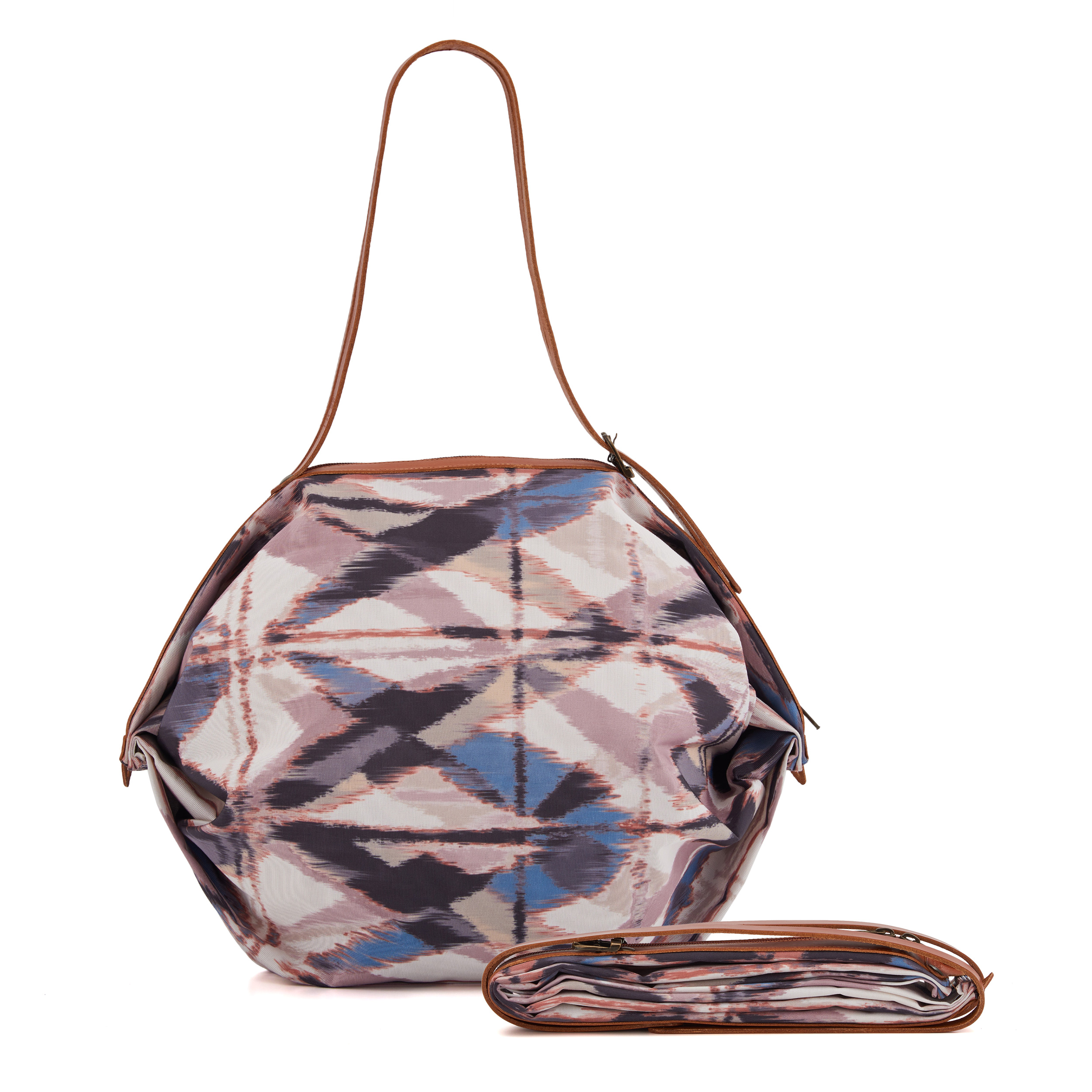 經典款-菱格紋藍-規格：S