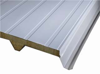 700型防火(半小時)屋頂板(厚50)背面白色烤漆