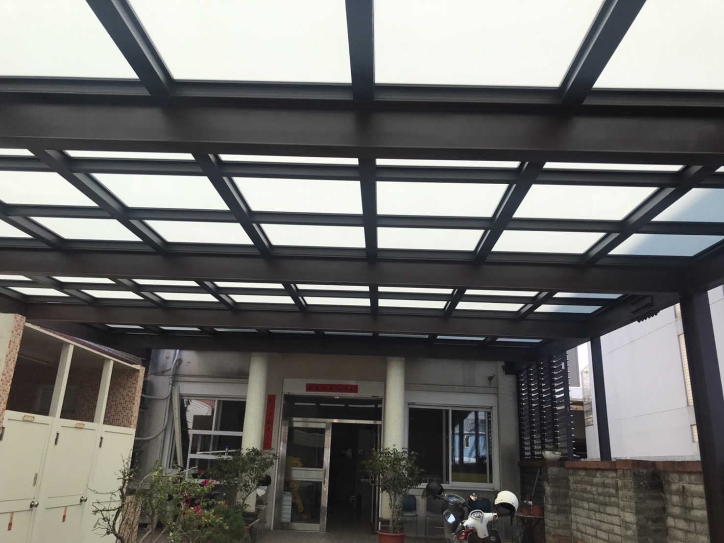 霧峰不鏽鋼採光罩