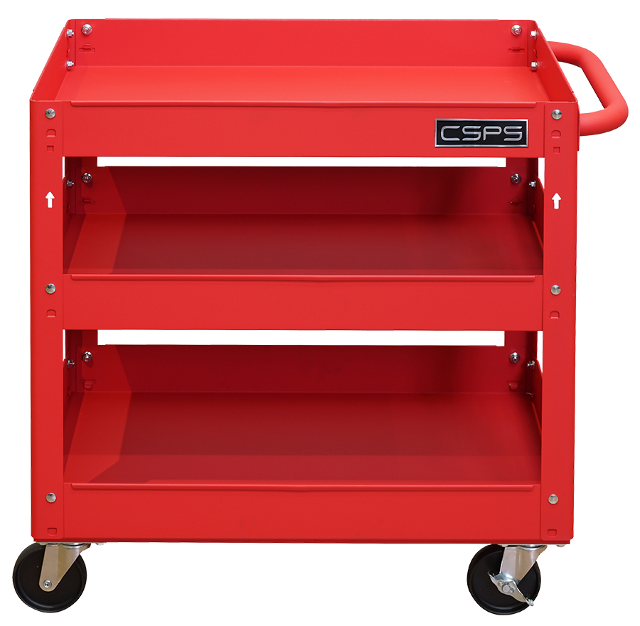 推車-CPUC28A3BC1-28吋三層快速組裝推車