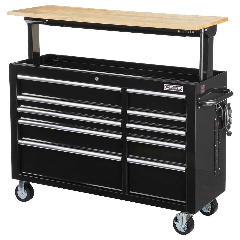 工具櫃-CPEC5210B11M-52吋10抽電動升降工具櫃