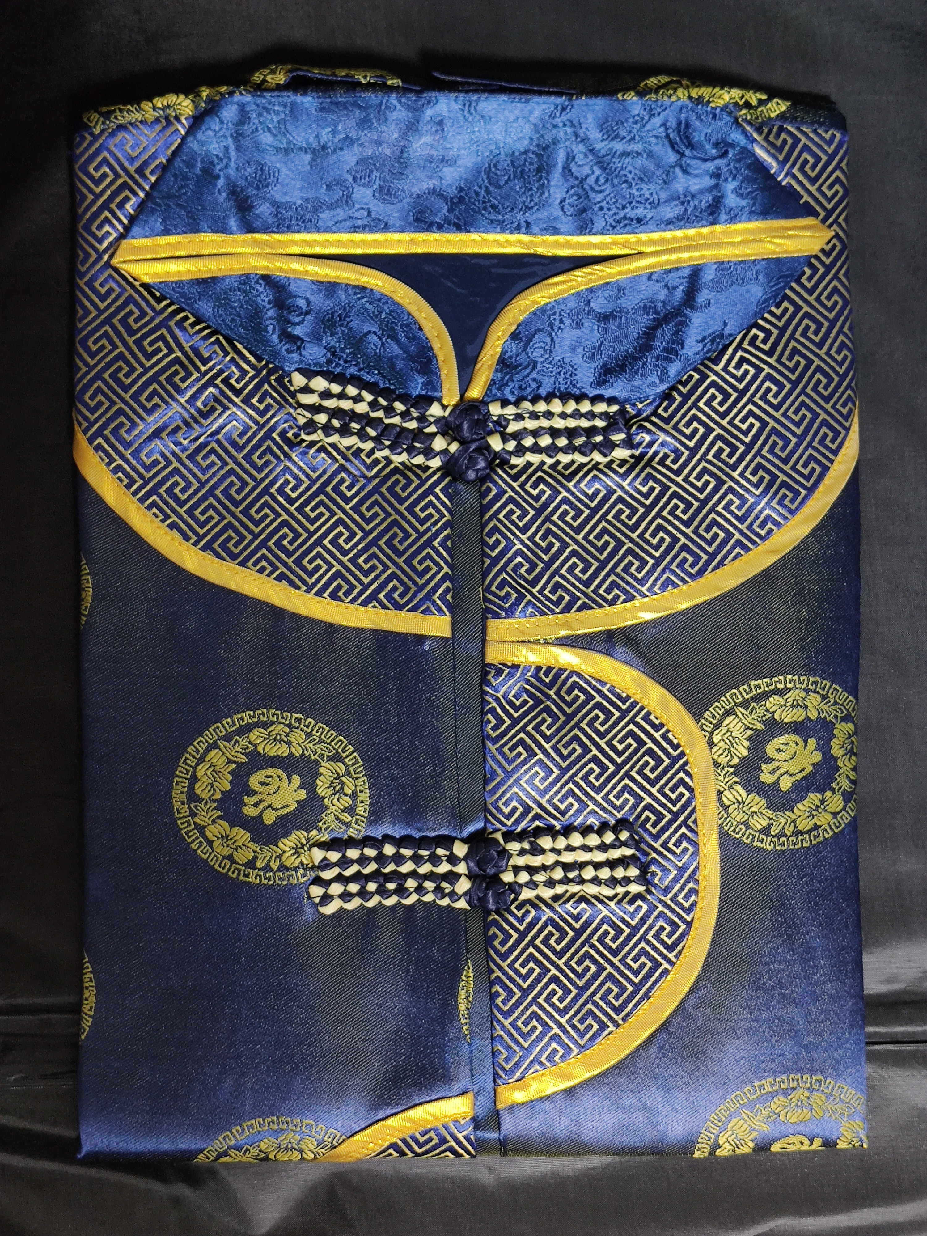 男新五彩緞壽衣