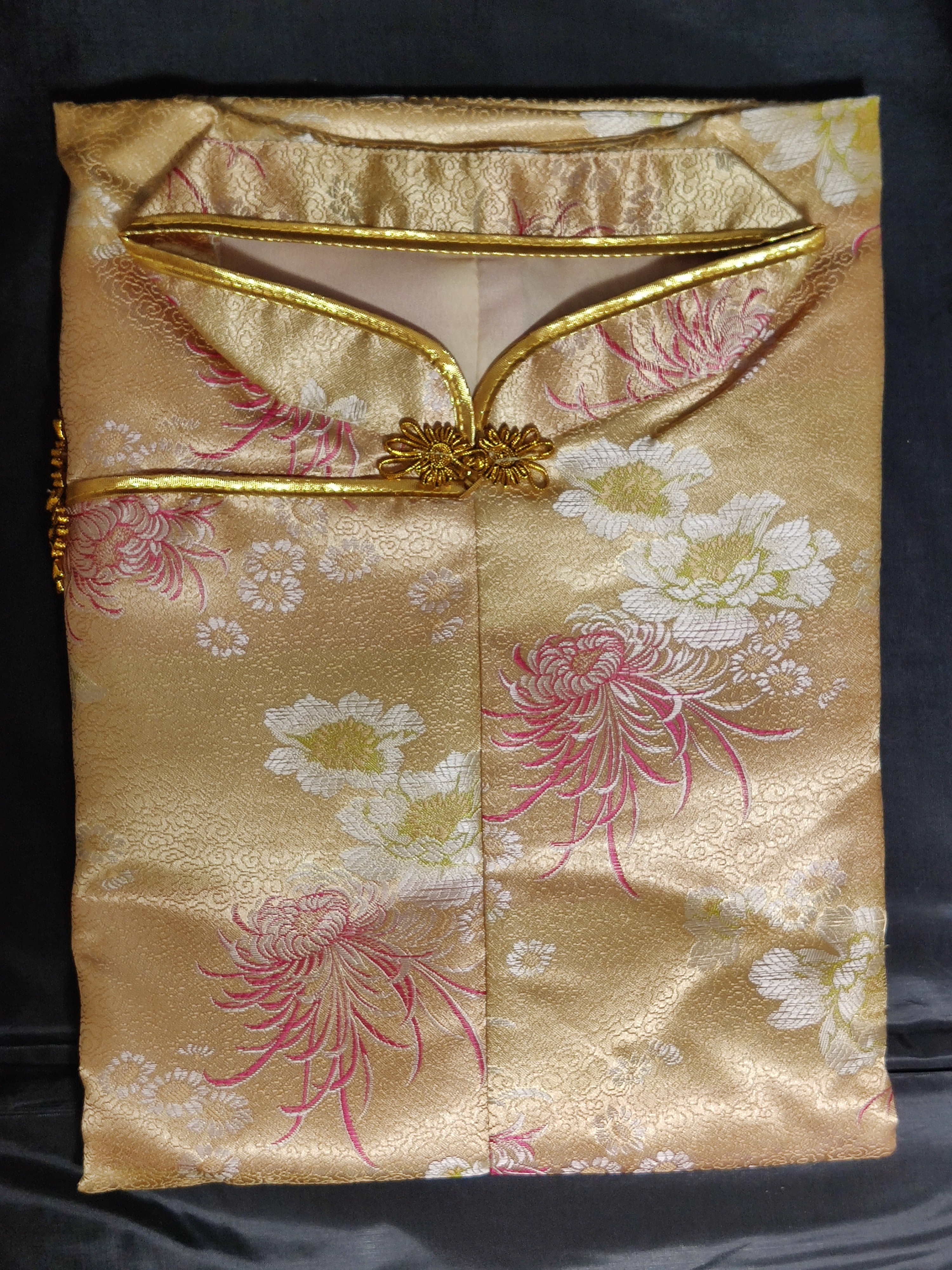 女新五彩緞壽衣