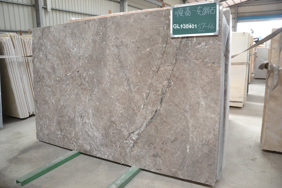 灰網石大理石
