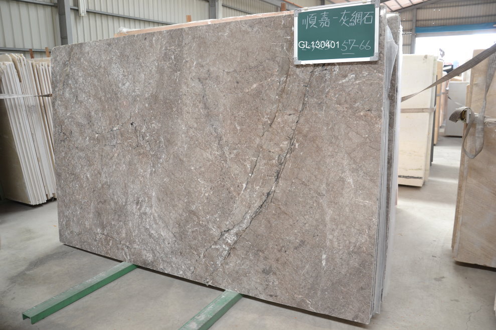 灰網石大理石